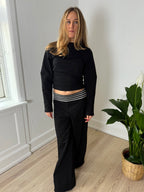 KLARA BLUSE - SORT