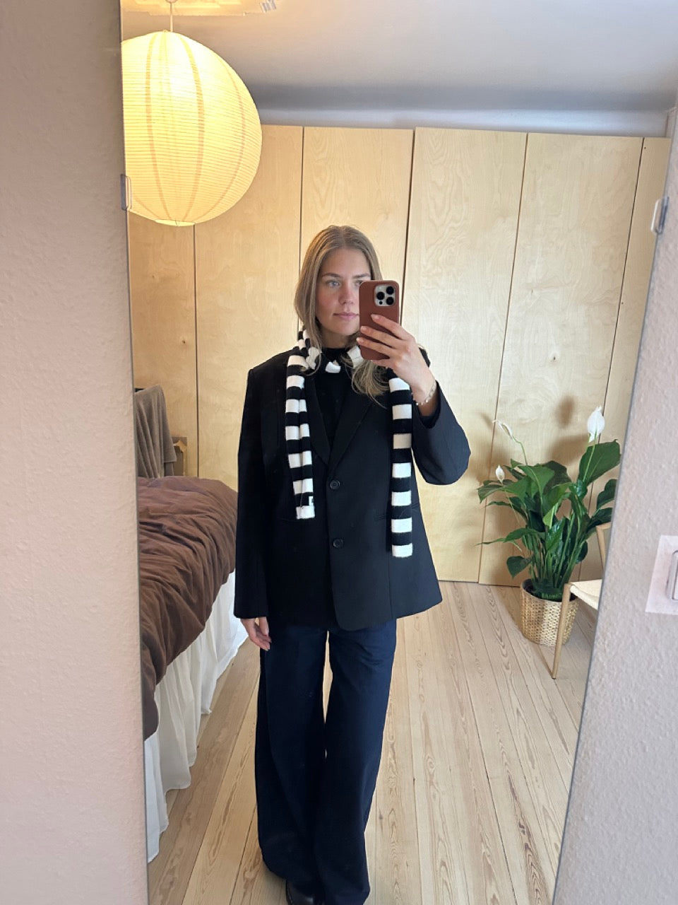 LUNA TØRKLÆDE MED STRIBER